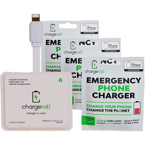 3 Pack Emergency Portable Chargers - Stand-by Power