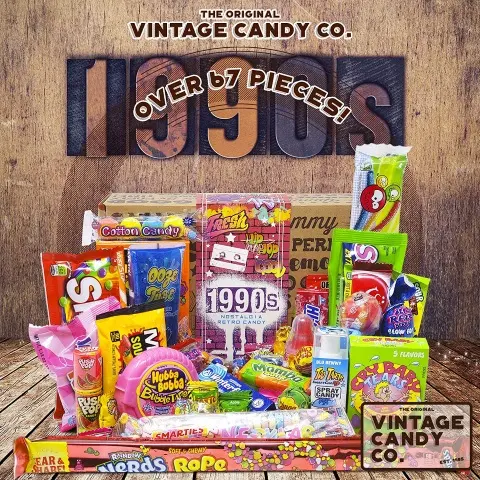hidden gift 1990s Retro Candy Gift Box