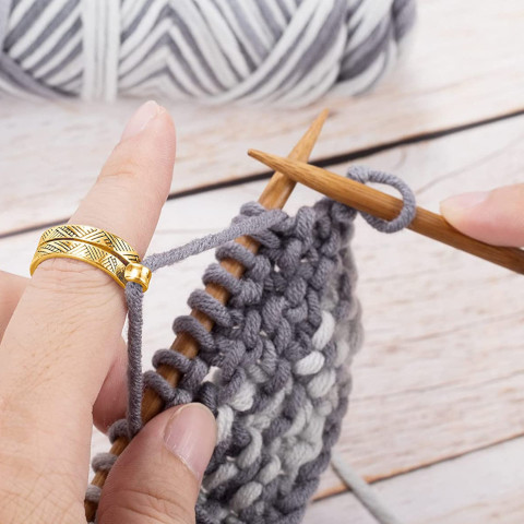 Adjustable Crochet and Knitting Tension Ring