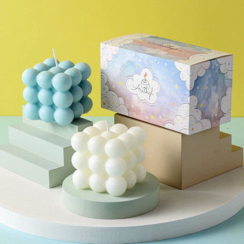 Bubble Candle Cube