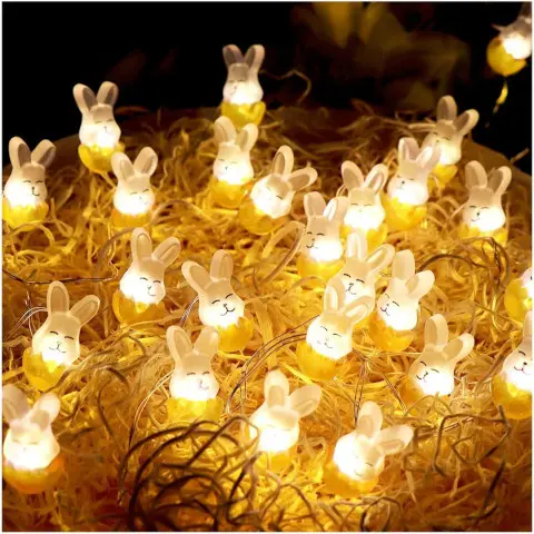 hidden gift Bunny Fairy Lights