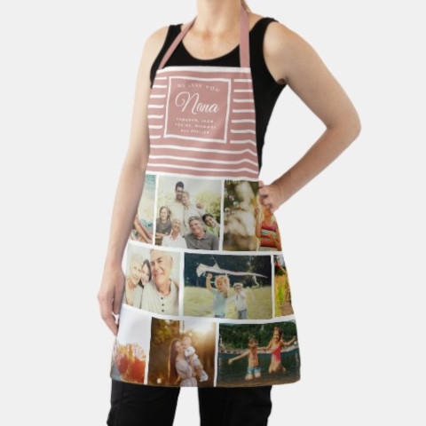 Custom Apron - Add Your Own Text & Images