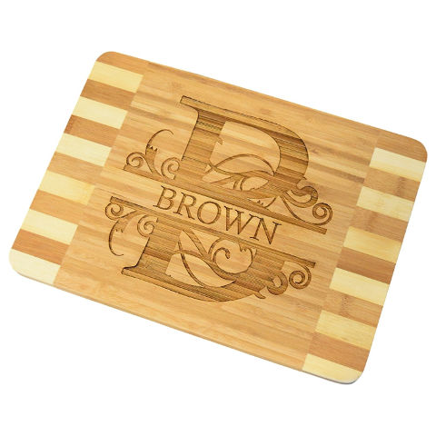 Custom Engraved Bamboo Cutting Board