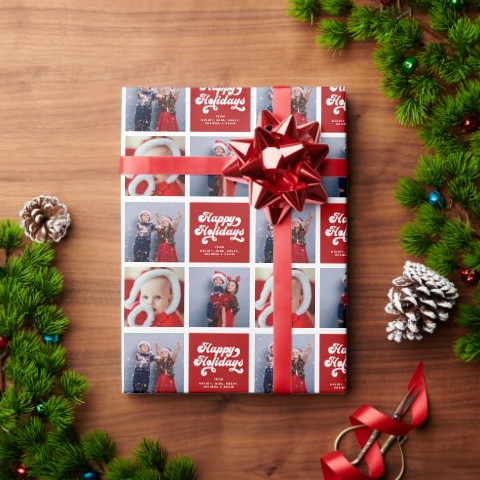 Customized Wrapping Paper - Choose The Text & Images