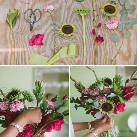 hidden gift Create a DIY Bouquet