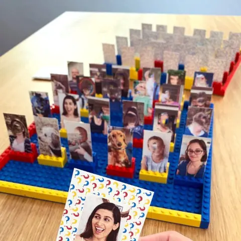 hidden gift Create a DIY Personalized Guess Who Game