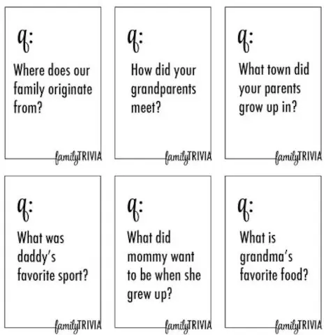 hidden gift Create a DIY Personalized Trivia Game