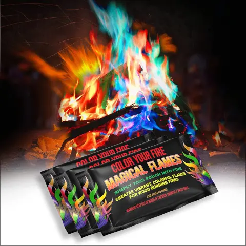 hidden gift Magical Flames - Fire Color Changing Powder