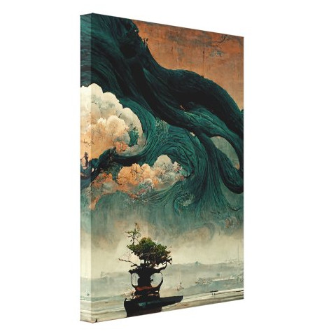 Vanishing Formation on Canvas Artwork
