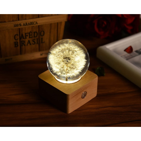 Forever Flowers 3D Crystal Ball
