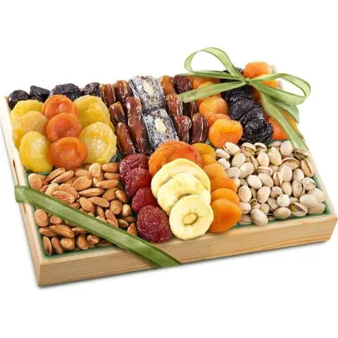hidden gift Dried Fruit and Nuts Gift Tray