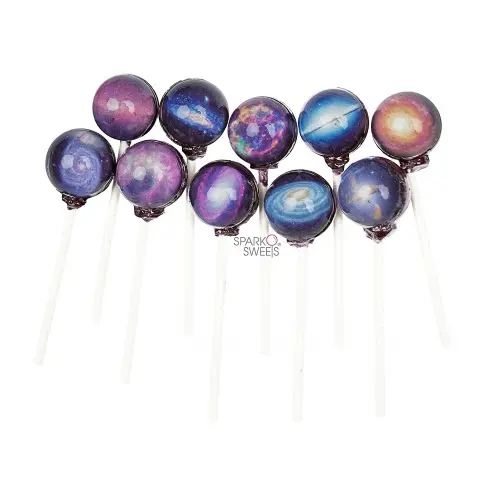 hidden gift Sparko Sweets Galaxy Lollipops