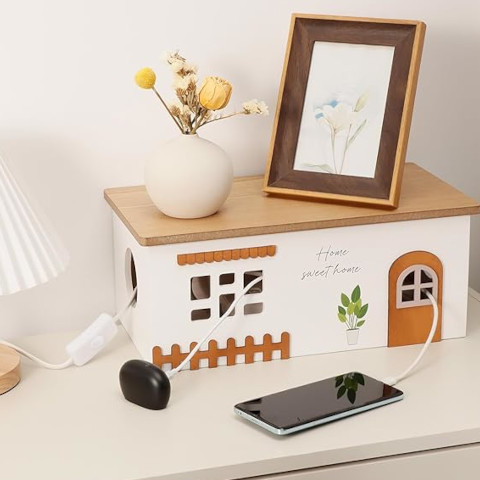 Home Sweet Hidden Cord Box