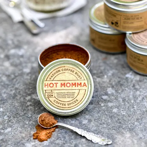 hidden gift Hot Momma Coffee Dust