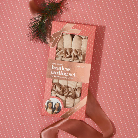 Kitsch Satin Heatless Curling Set for No-Heat Soft Curls