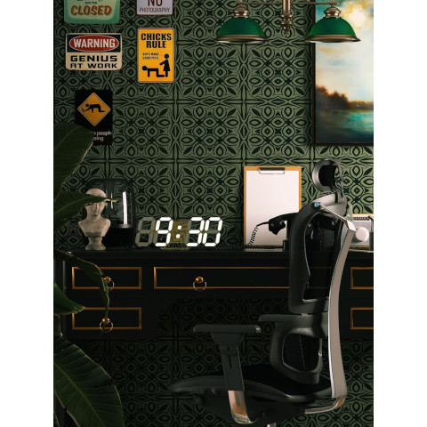 LED 3D Wall Clock
