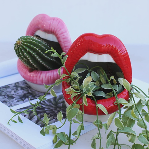 Big Sexy Lips Planter