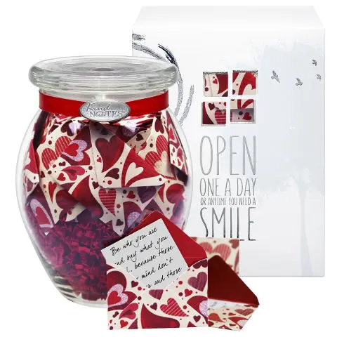 hidden gift Couples Love Note Jar