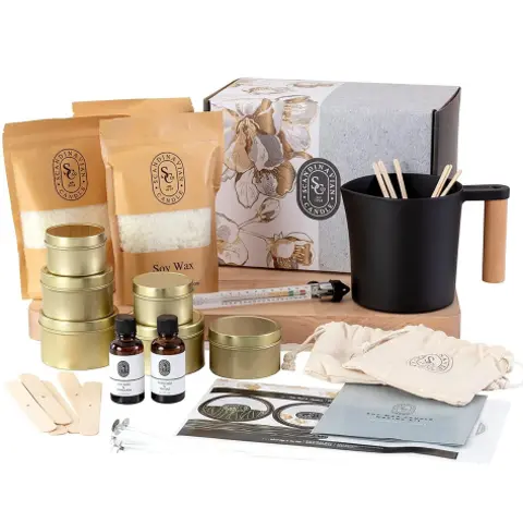 hidden gift Luxury Candle Making Kit - Create Premium Scented Candles