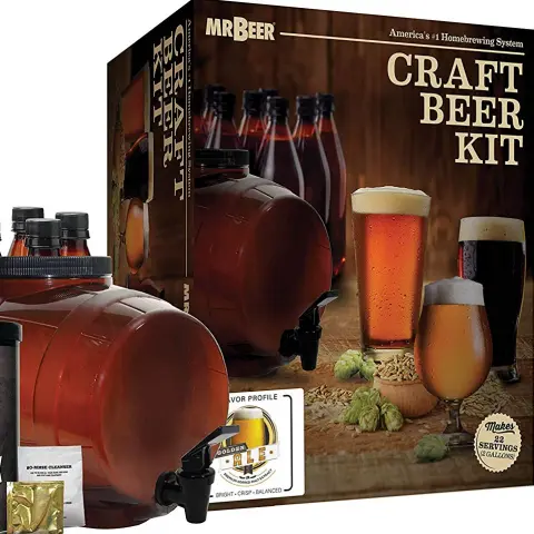 hidden gift Mr. Beer: Homebrewing Craft Beer Starter Kit