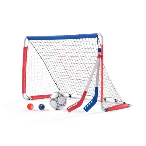 Kickback Soccer Goal And Pitch Back