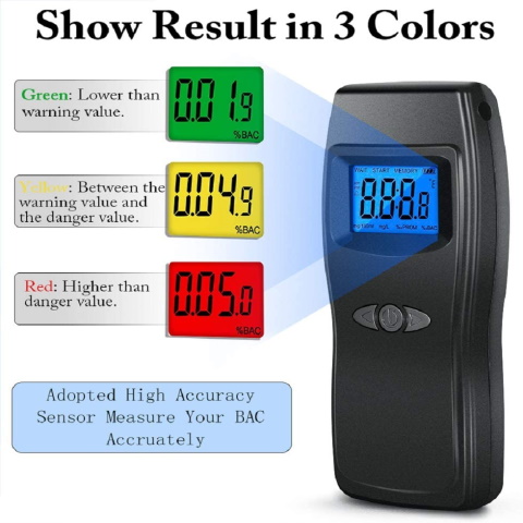 Portable Alcohol Breathalyzer