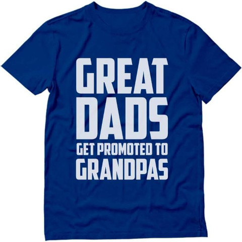 Great Dad's Get Promoted to Granddads T-Shirt