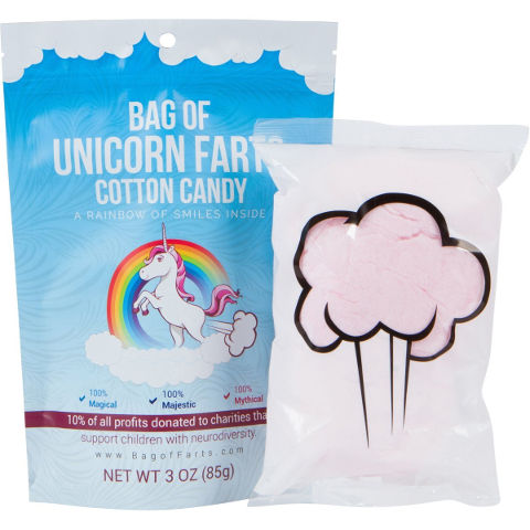Bag of Unicorn Farts Novelty Candy
