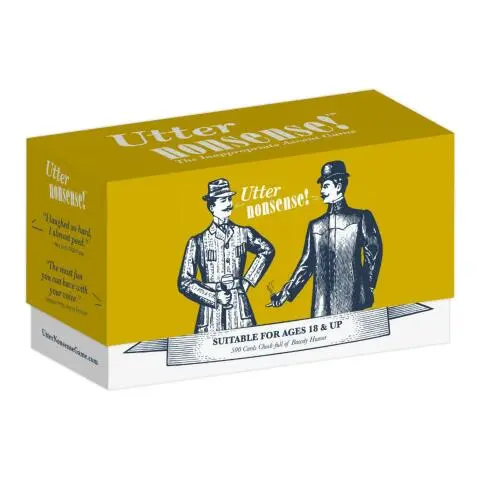 hidden gift Utter Nonsense: The Accent Party Game