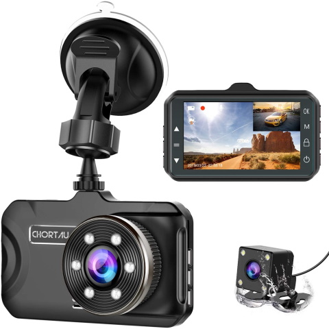 Wide Angle Dash Cam Recorder with Night Vision