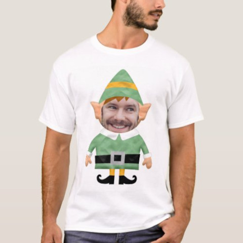 Yourself As an Elf - Personalized T-shirt