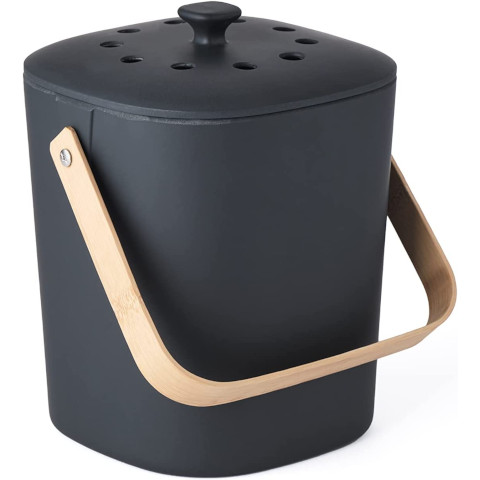 Bamboo Countertop Composter