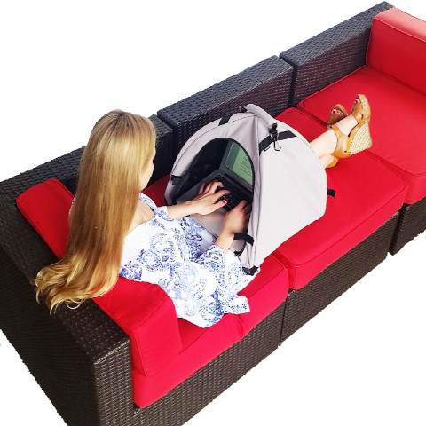 Laptop Tent - Work Anywhere Without Glare