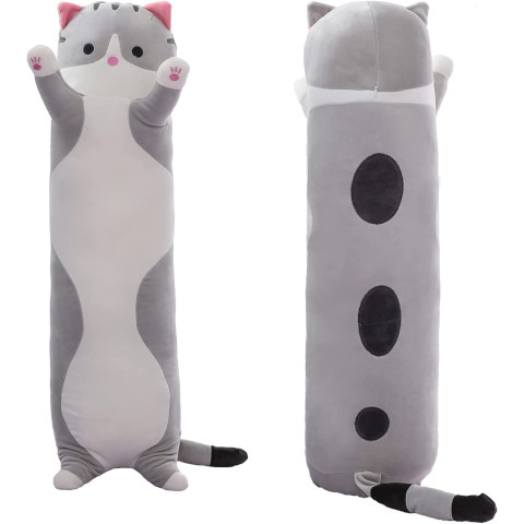 Giant Plush Kitten Body Pillow