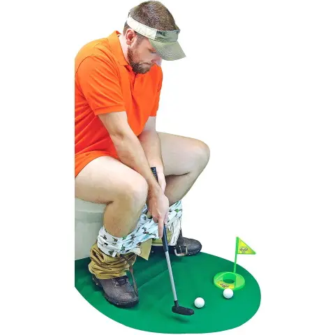 hidden gift Potty Putter