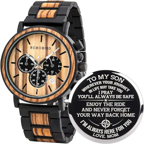 hidden gift Keepsake Watch for Son