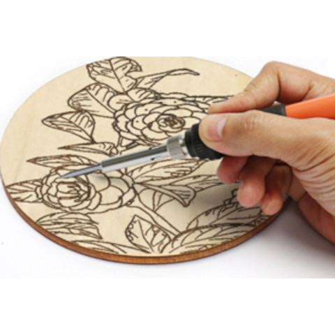 Woodburning and Carving- Stencil and Pen Toolkit