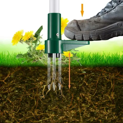 hidden gift Stand Up Weeder Hand Tool