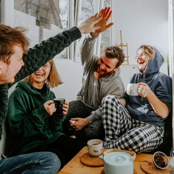 Hanging with friends