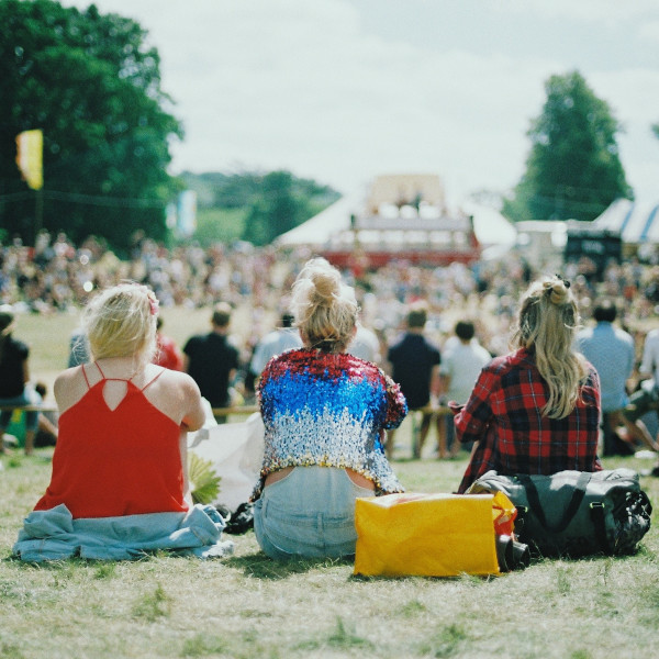 Enjoying live music